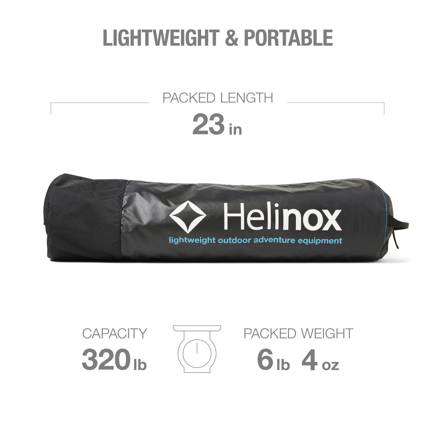 Helinox Cot One Convertible Long Black